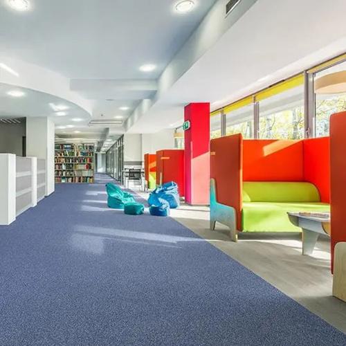 Ковровая плитка Forbo Tessera Basis Pro 4123 Midnight Blue